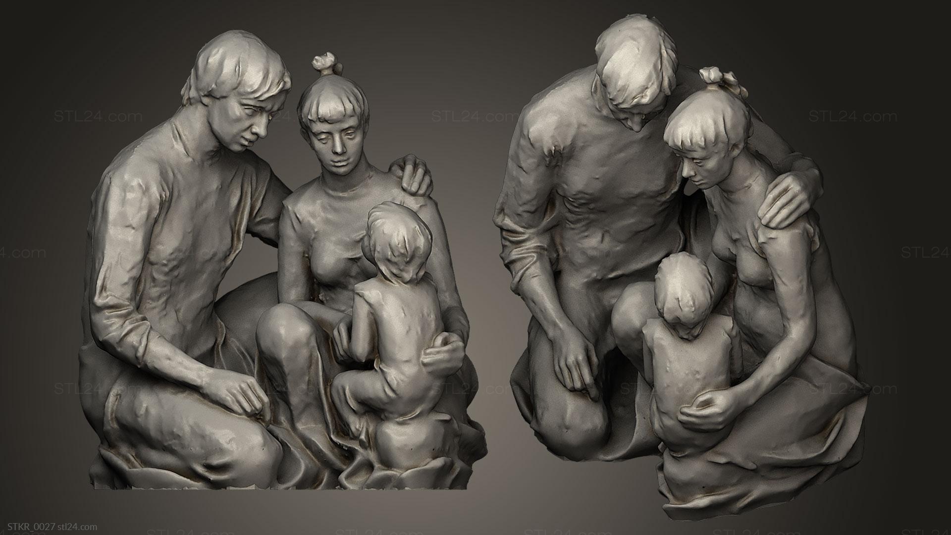 Rodina 3d art